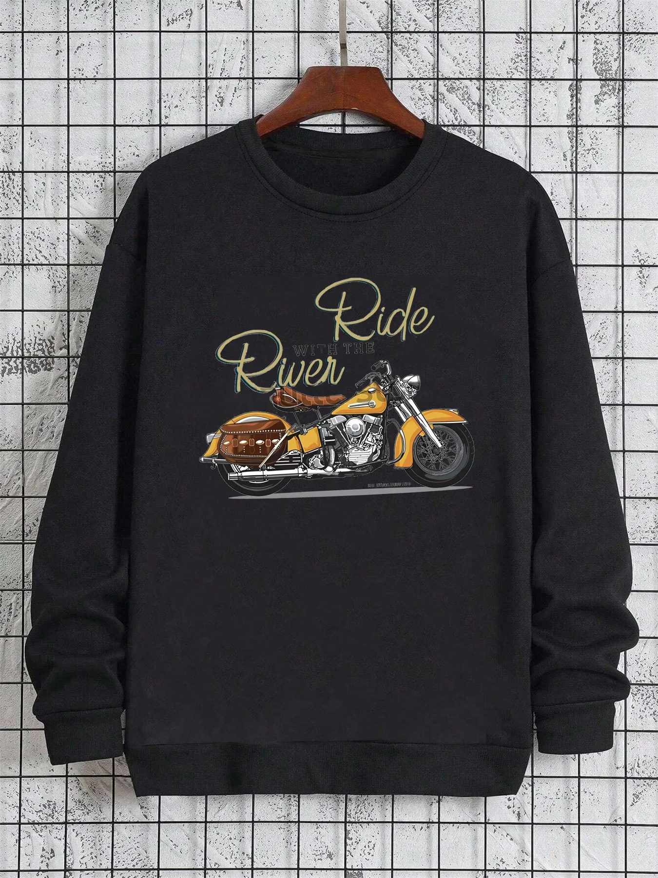 เสื้อสเวตเตอร์คอกลมแขนยาวพิมพ์ - Men'S Winter Fashion บทวิจารณ์และราคา