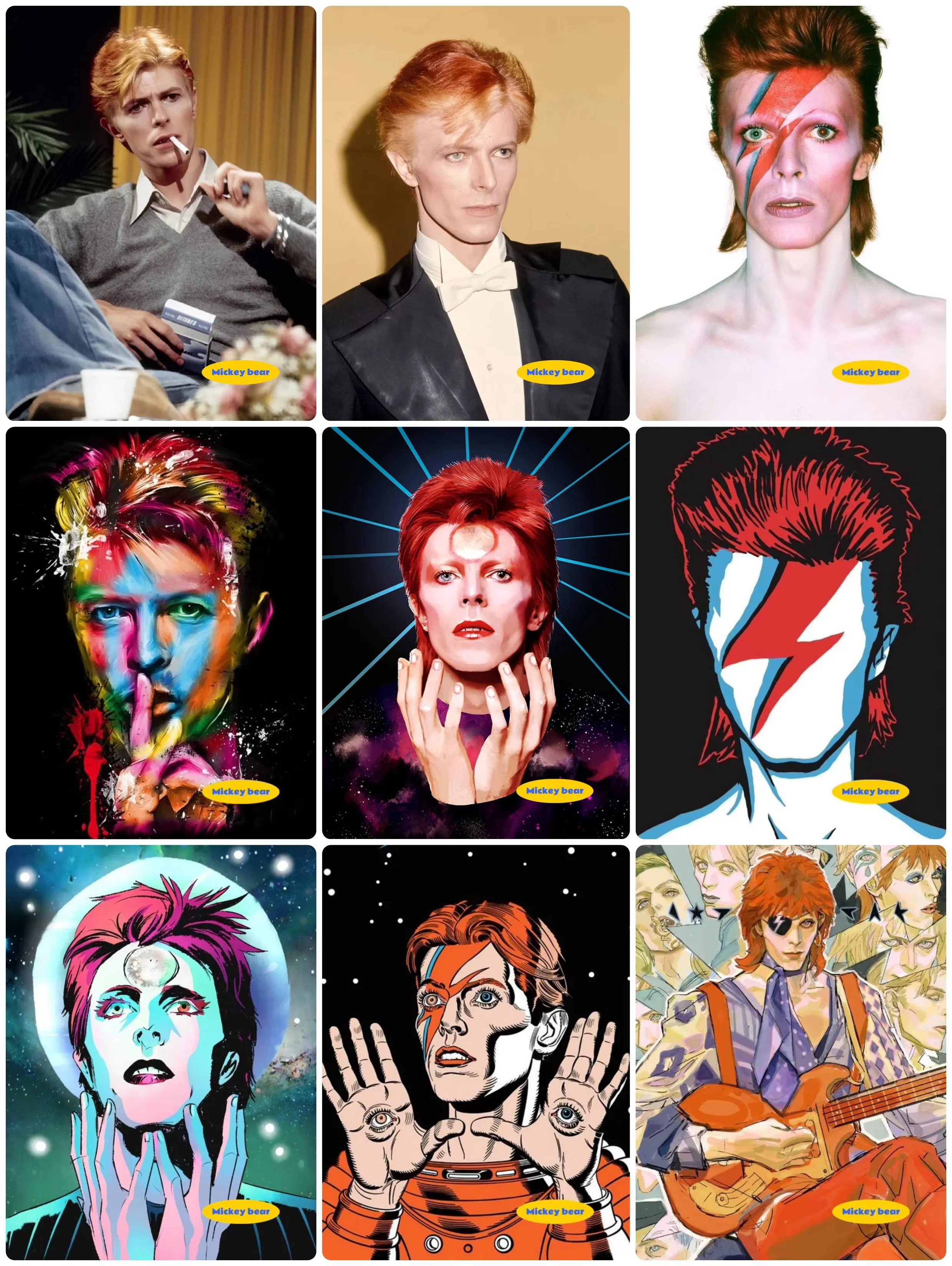 B-Bowie 5D Diamond …