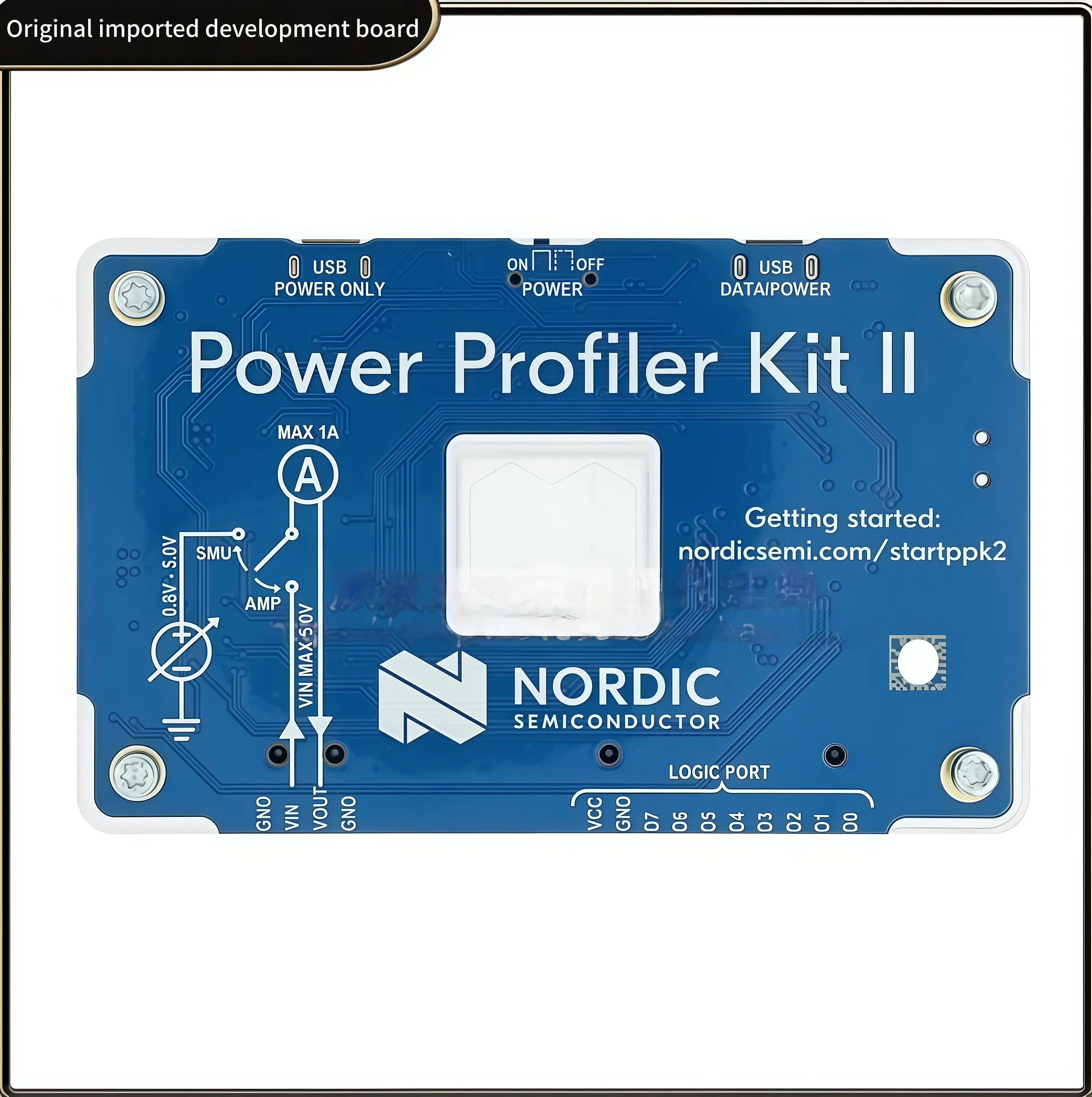 In stock: NRF-PPK2 Power Profiler Kit II for embedded solution power analysis