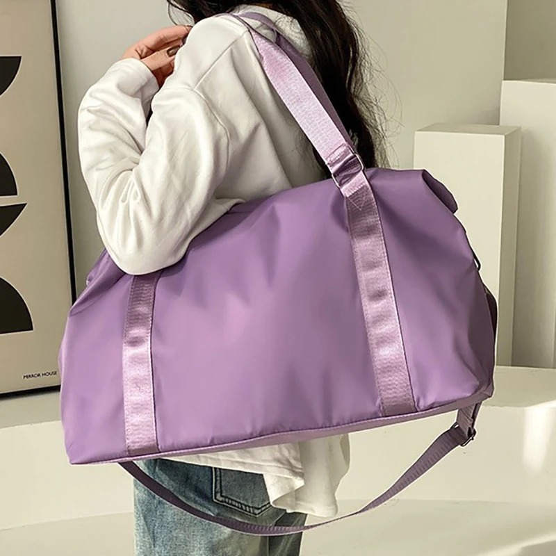 Waterproof Fitness Bag Large Capacity Dry Wet Separation Exercise Training Luggage Lightweight for Short Distance Travel