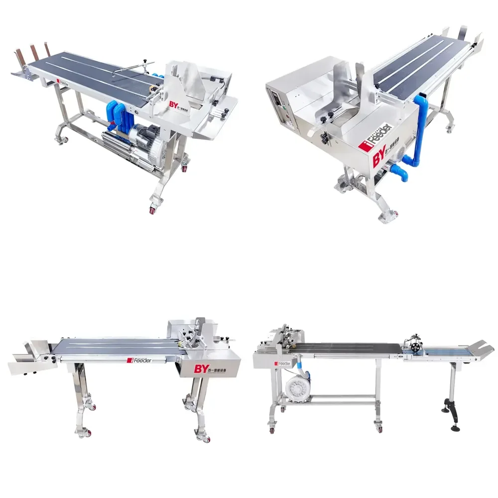 WSQ Automatic Friction Feeder Paging Machine with Negative Pressure Blower