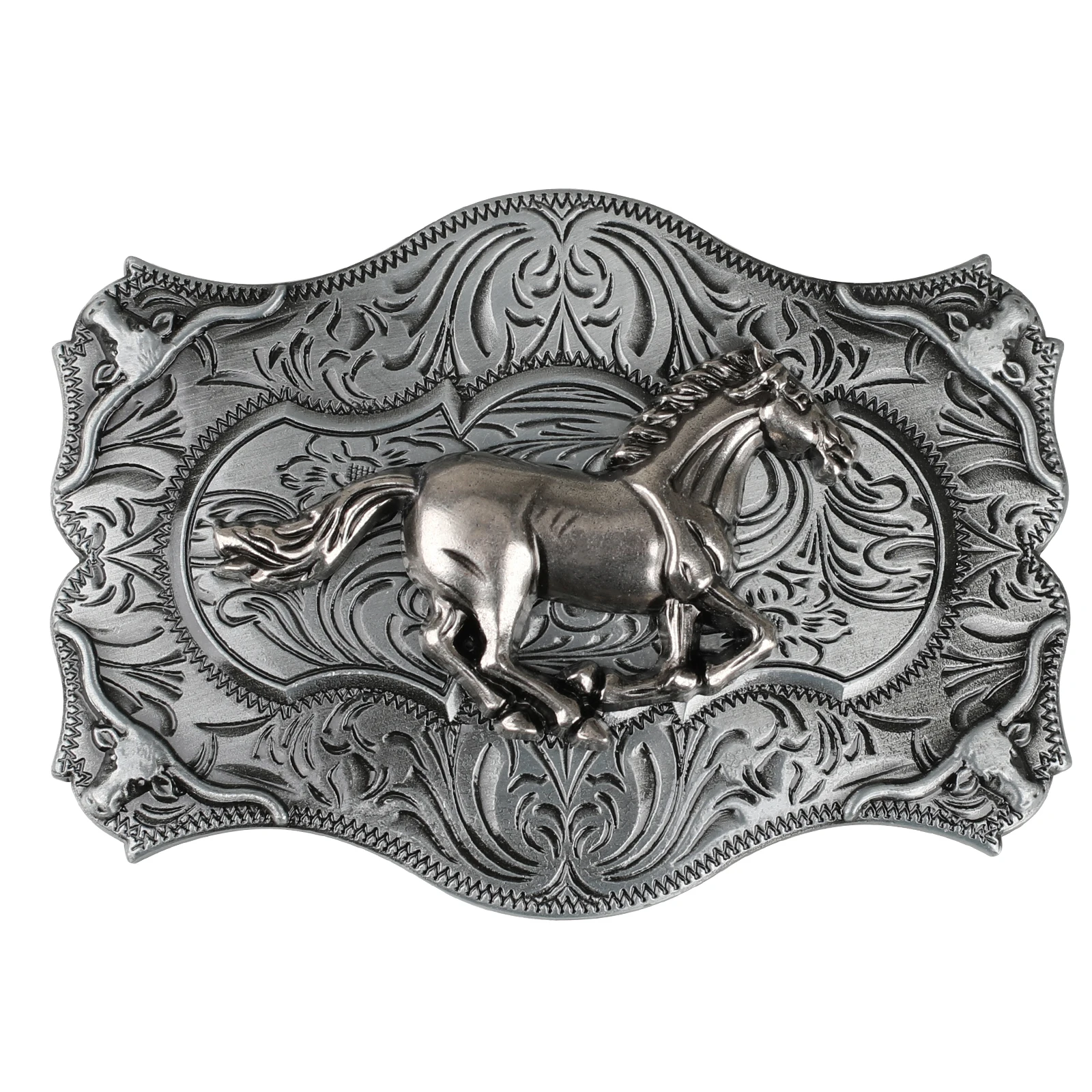 

Пряжка ремня Horse, сплав 4.0