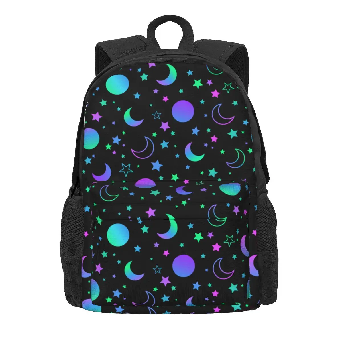 

Retor Sun Moon Women Backpack 3D Print Classical Children School Bag Cool Computer Rucksack Boys Girls Waterproof Rucksack