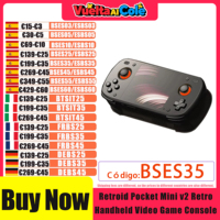 Retroid Pocket MiniV2 SD865 3,92 pulgadas 8:7 pantalla OLED consola de juegos Android Wi-Fi6 Bluetooth 5,1