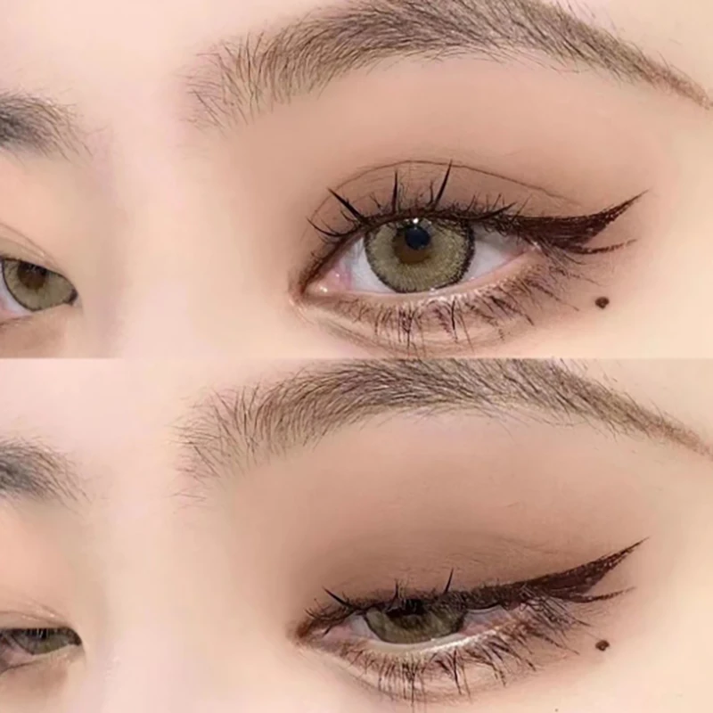 Sombra de ojos fina nacarada, líquido brillante maquillaje de ojos, resistente al agua, sombra de ojos perlada, brillo cosmético