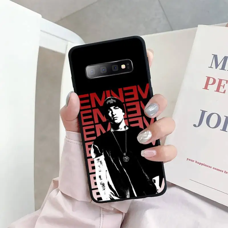 Rapper E-Eminem Phone Case For Samsung galaxy A S note 23 53 22 20 52 21 13 51 71 32 12 10 fe ultra plus