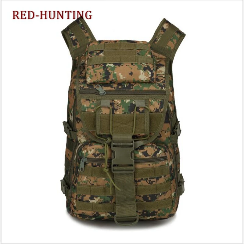 

Camouflage Molle Nylon Bag Tactical Warterproof Combat Backpack Military Army Backpack for Hunting Camping Hiking Traveling 40L