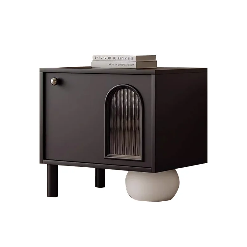 Creative new paint locker bedside table minimalist light luxury bedroom living room side cabinet storage cabinet floor cabinet