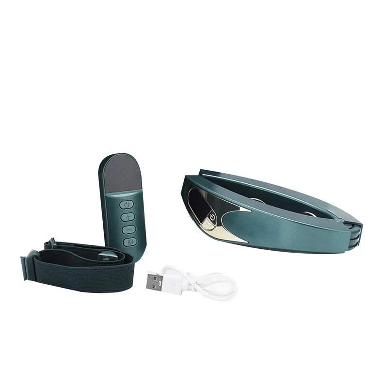 EAS-EMS v-face face lift dispositivo 6 modo aquecido rejuvenescimento da pele queixo duplo vibração massageador remoto sem fio fácil de usar verde