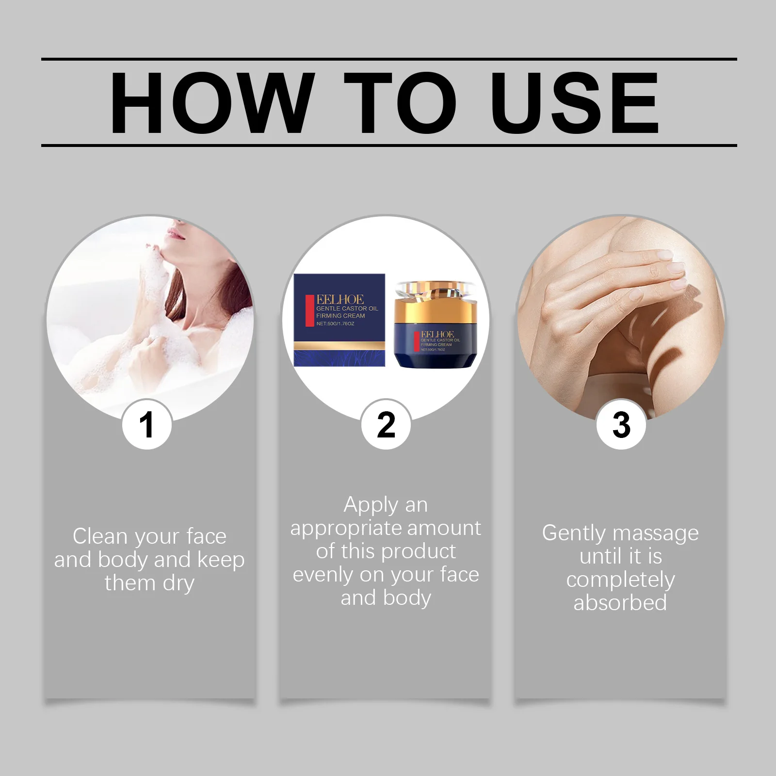 Eelhoe الكولاجين الجلد مكافحة الشيخوخة كريم ترطيب رفع تحسين مرونة تغذي الجاف ترطيب سطع الجسم ثبات المستحضرات