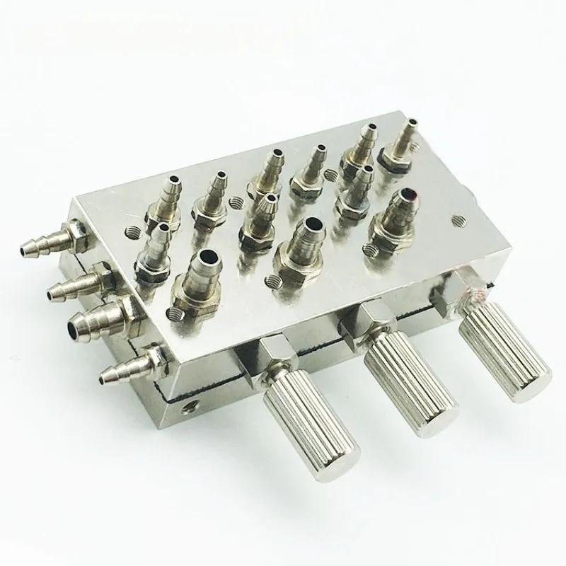 Dental Valve 4 In 1 3 In 1 Valve Air Switch Control Dental Chair Air / Water Diaphragm Valve For Dental Chair Accessories Tool