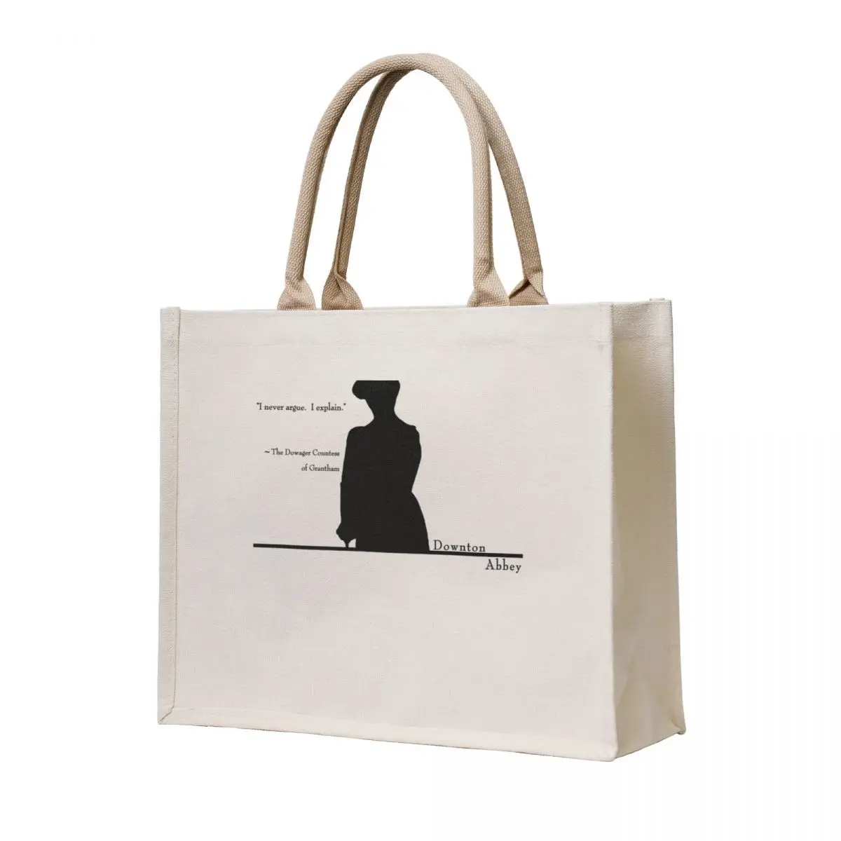 

I Never Argue. I Explain. Tote Bag Large bags for women personalized tote hand bag ladies