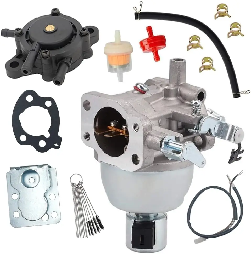Carburetor Fit for 847395 846280 846570 844938 350776 350777 356777 for JD LT-166 16HP Vanguard Engine Lawn Mower With Fuel Pump