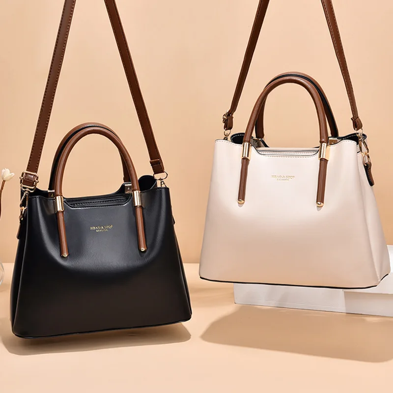 Hot High Quality PU Leather Luxury Handbags luxury Designer Crossbody Bags for Women 2023 Large Capacity Tote Bag Sac A Main