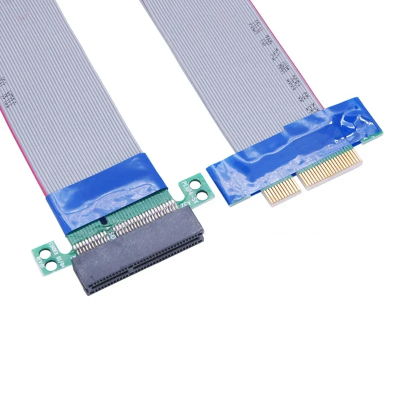 

PCIE X4 To X4 Flexible Cable Suitable for 1U 2U Chassis PCI-Express 4x Adapter Converter Expansion Computer Connectors Line