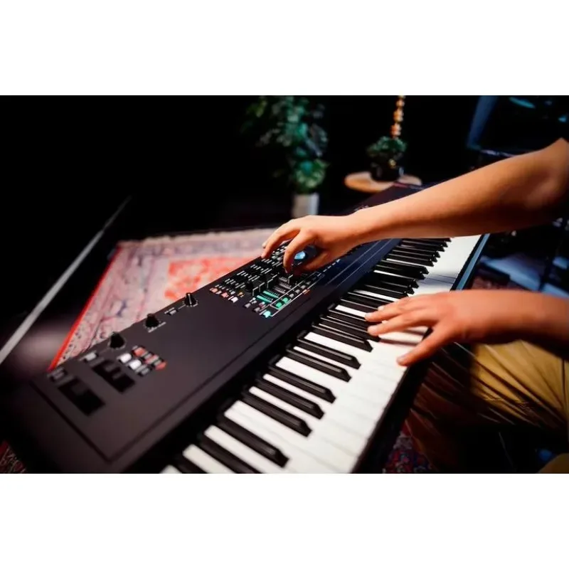 MODX/M6 61-Key Digital Piano Keyboard with Built-In Speaker Portable Design Case Included