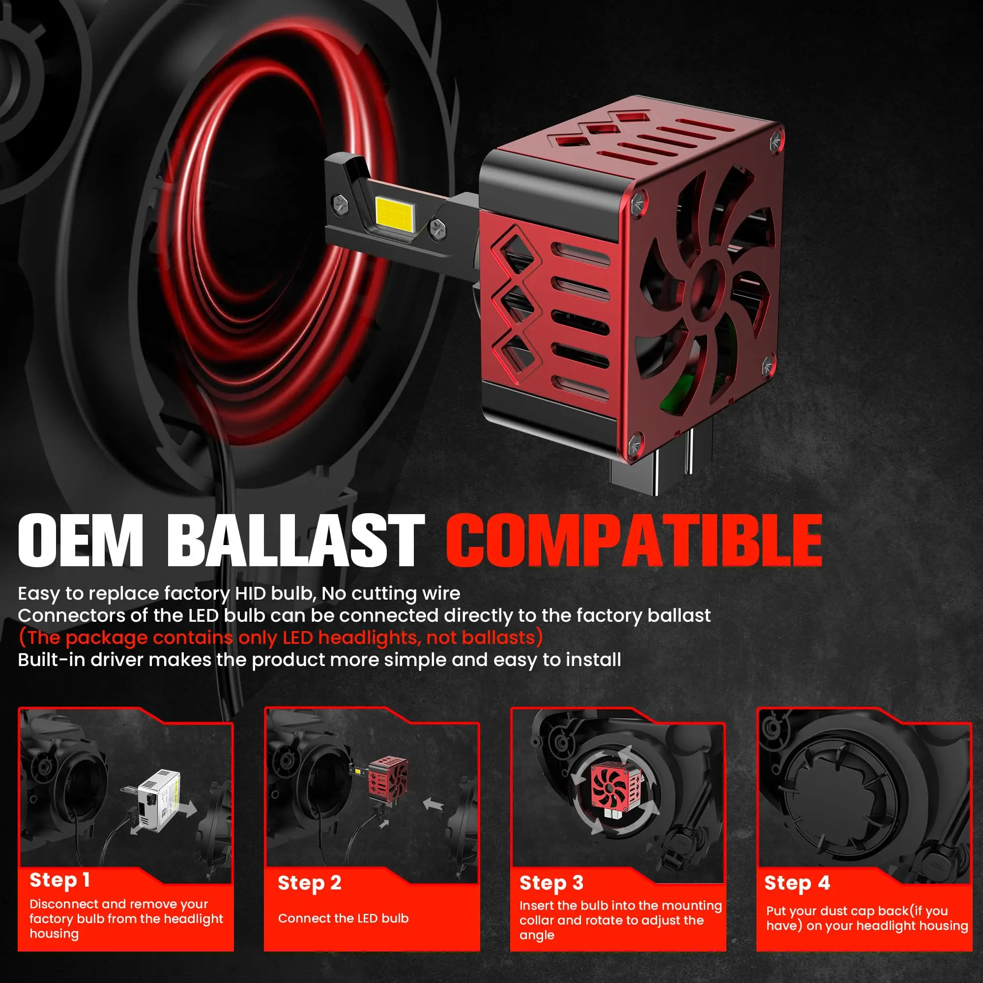 160 Вт 120000 LM D1S D3S светодиодные фары HID для BMW Benz Audi VW Plug&Play Turbo автомобильные лампы HID фары Canbus