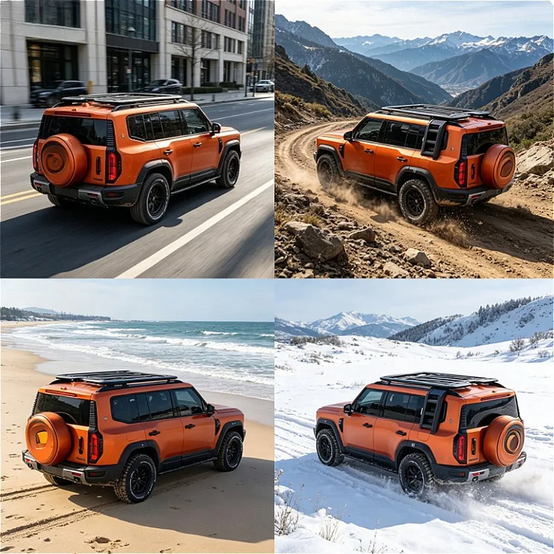 Suitable For Jetour Traveler Roof Rack 300kg Heavy Duty Platform Side Box Set Off Road Camping Expedition Storage System