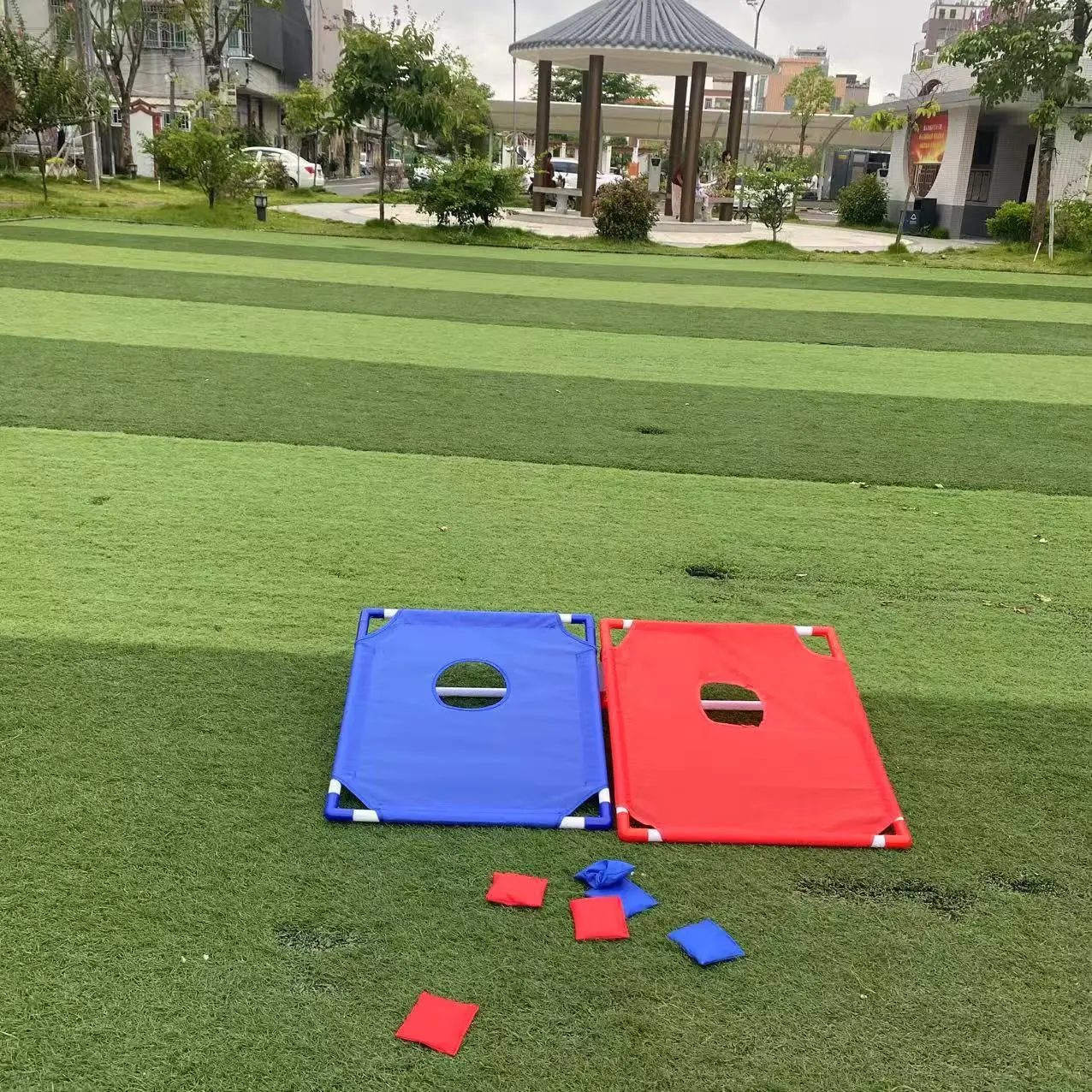 เกมโยนถุงถั่วสำหรับเด็กสำหรับเล่นในร่มและกลางแจ้ง ของเล่นกีฬาสนุกๆ สำหรับการมีปฏิสัมพันธ์ระหว่างพ่อแม่และลูก