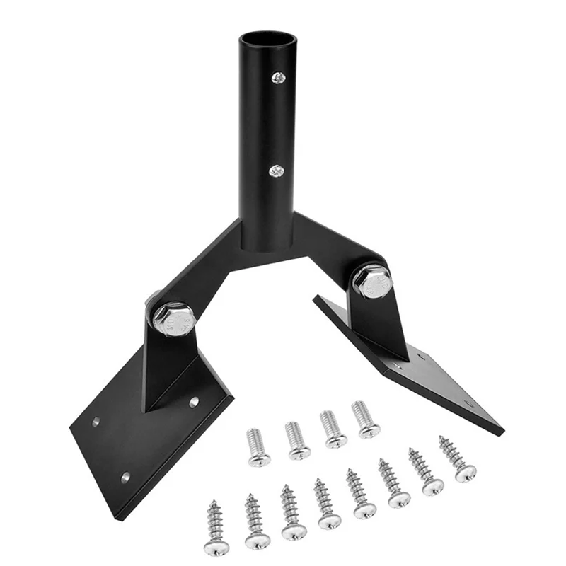 

AB08-Roof Vane Bracket Adjustable Garden Weathervane Yard Weather Station Mounting Pole Emergency Roof Sprinkler