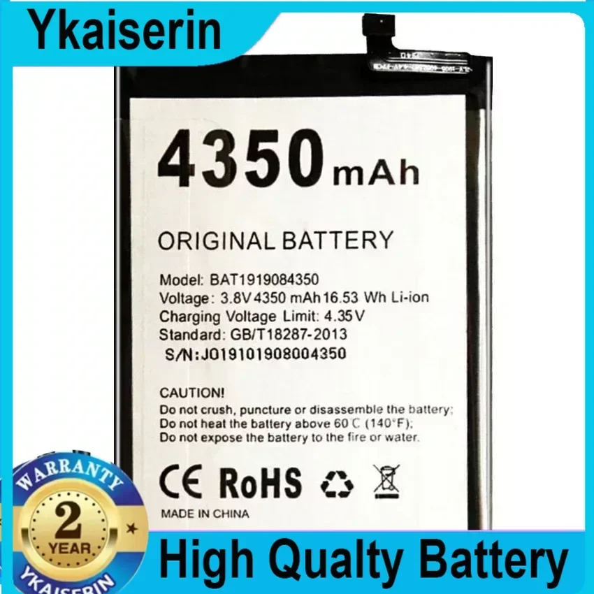 BAT1919084350 4350mAh Phone Battery for Doogee N20 N20Pro N20 Pro Replacement Batteries Bateria Warranty + Track NO