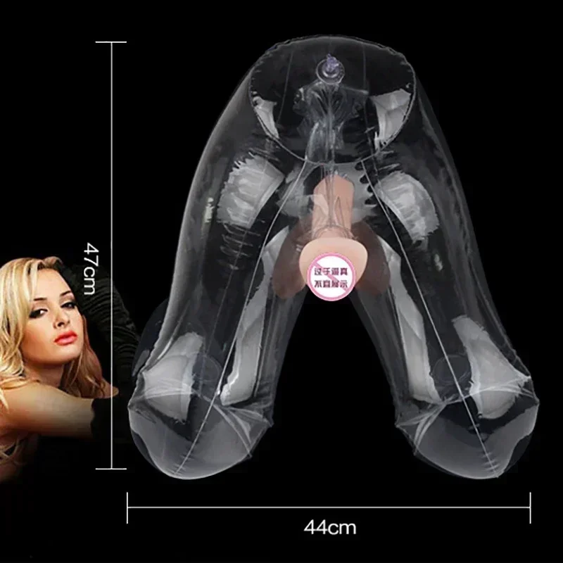 Soporte inflable para masturbador masculino, muñeca sexual de aire para mujeres, pierna, culo, almohada sexual vaginal con coño, Vagina, Juguetes sexuales para hombres