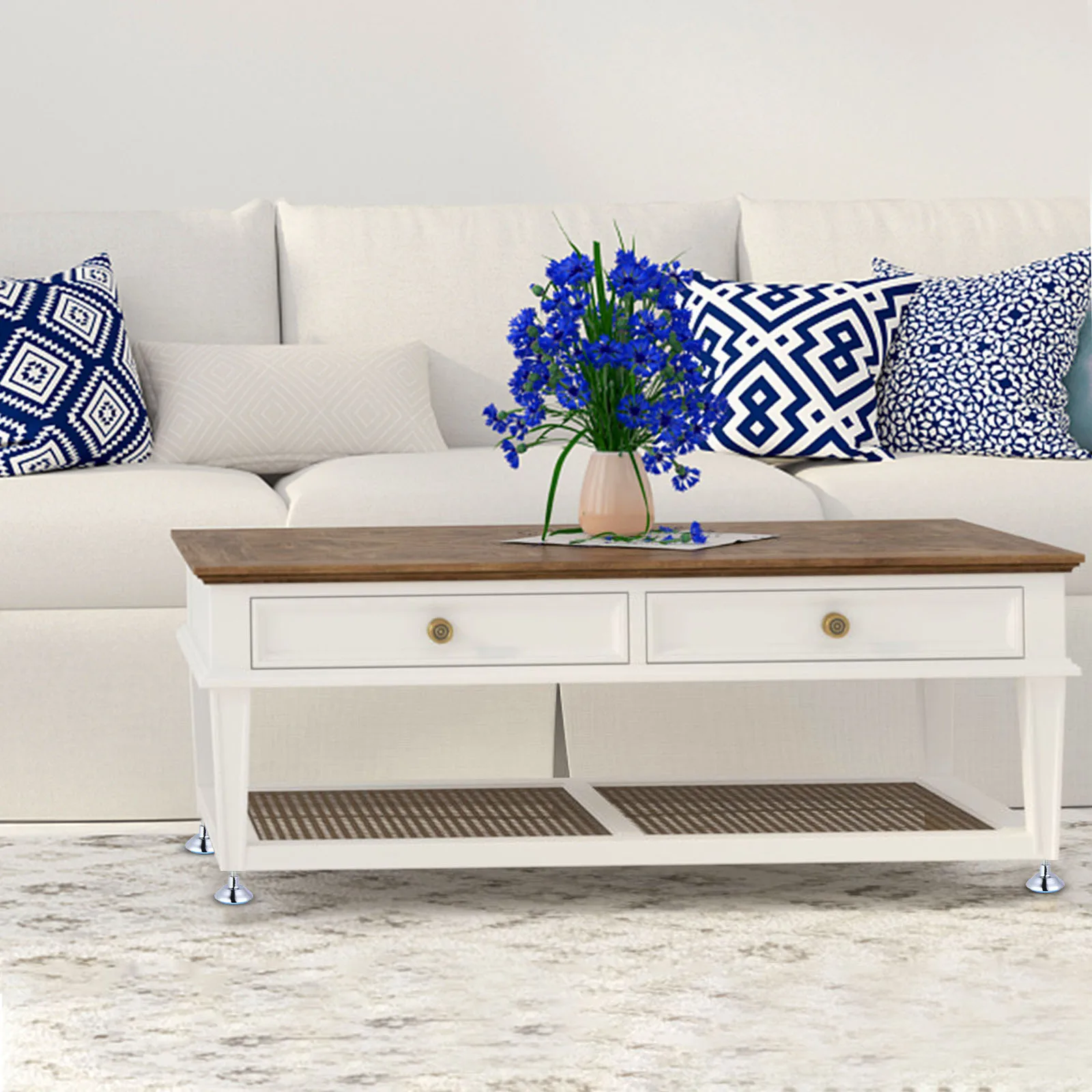 12 قطعة من أدوات تسوية أرجل الأثاث قابلة للتعديل لخزانة كرسي الطاولة وثبات المكتب المنزلي واستخدام أقدام التسوية القابلة للتعديل #6