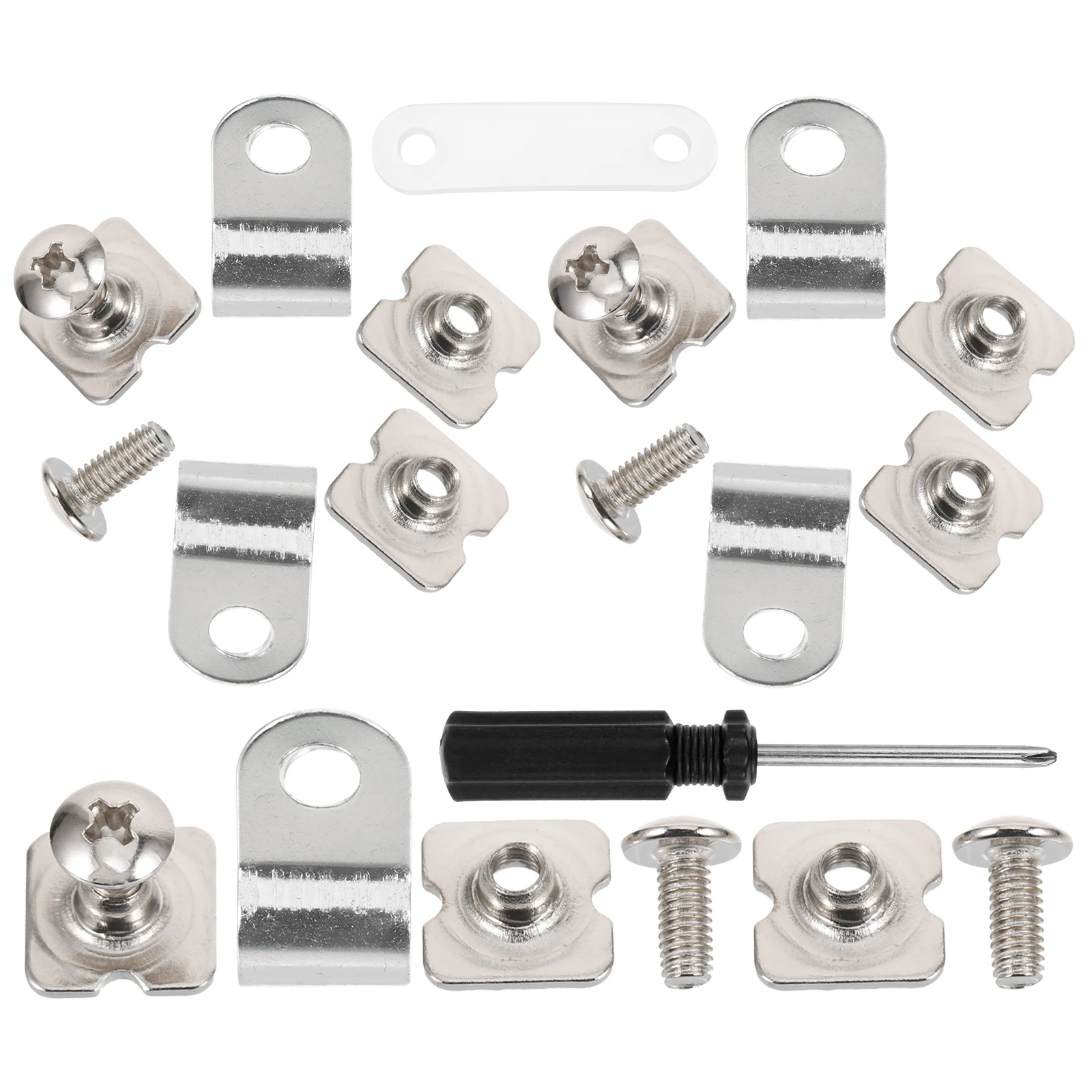 

1 set Visor Fasteners Repair Kit Hockey Baseball Softball Field Clips Screws Rubber Gasket Hardware Accessories