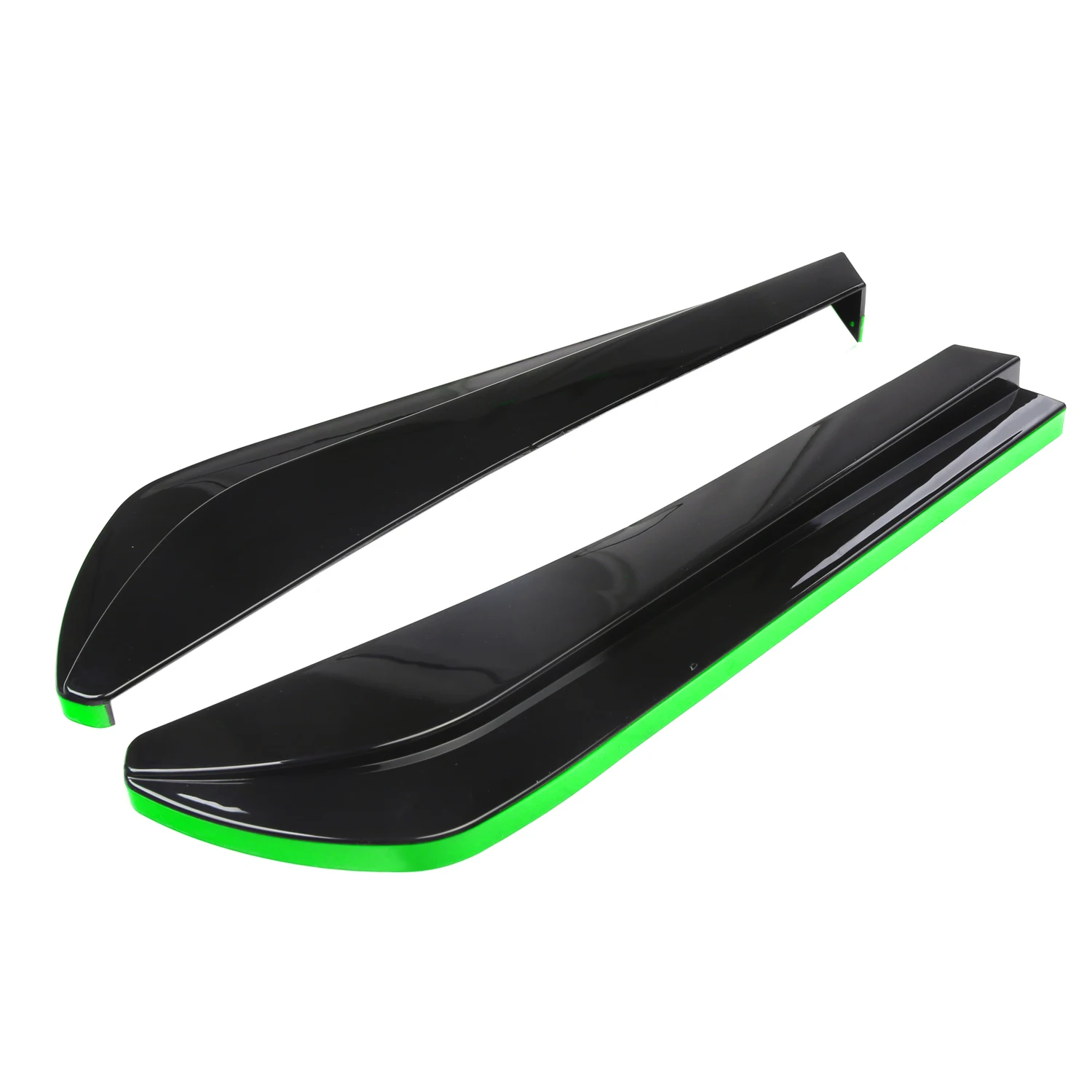 Black Green Trim