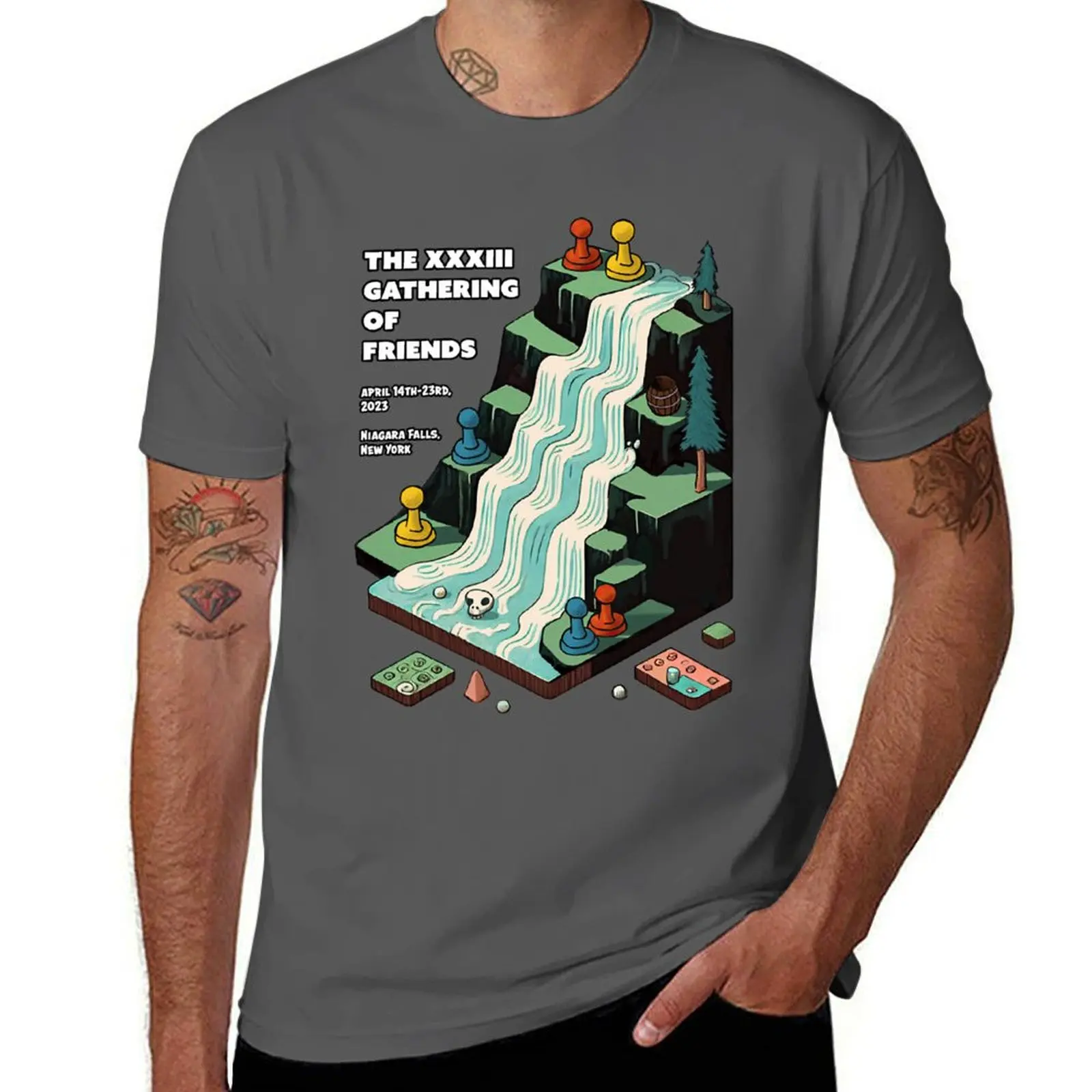 

Gathering of Friends 2023 T-Shirt man t shirt luxury man t shirts for men casual printed t shirts for man T-Shirt