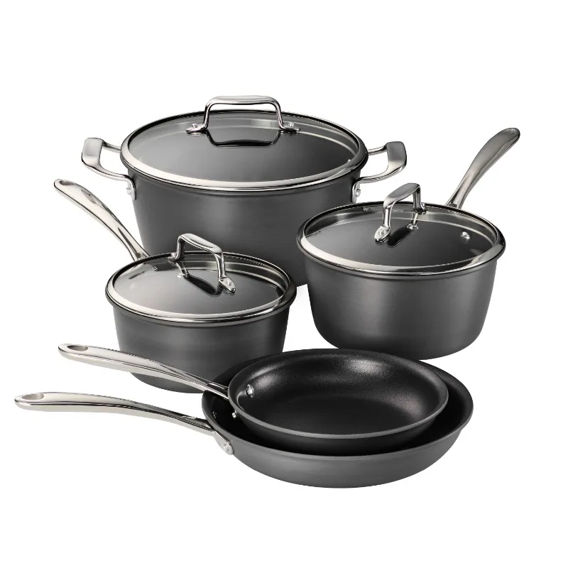 

Tramontina Gourmet 8 Pc Hard Anodized Aluminum Nonstick Cookware Set