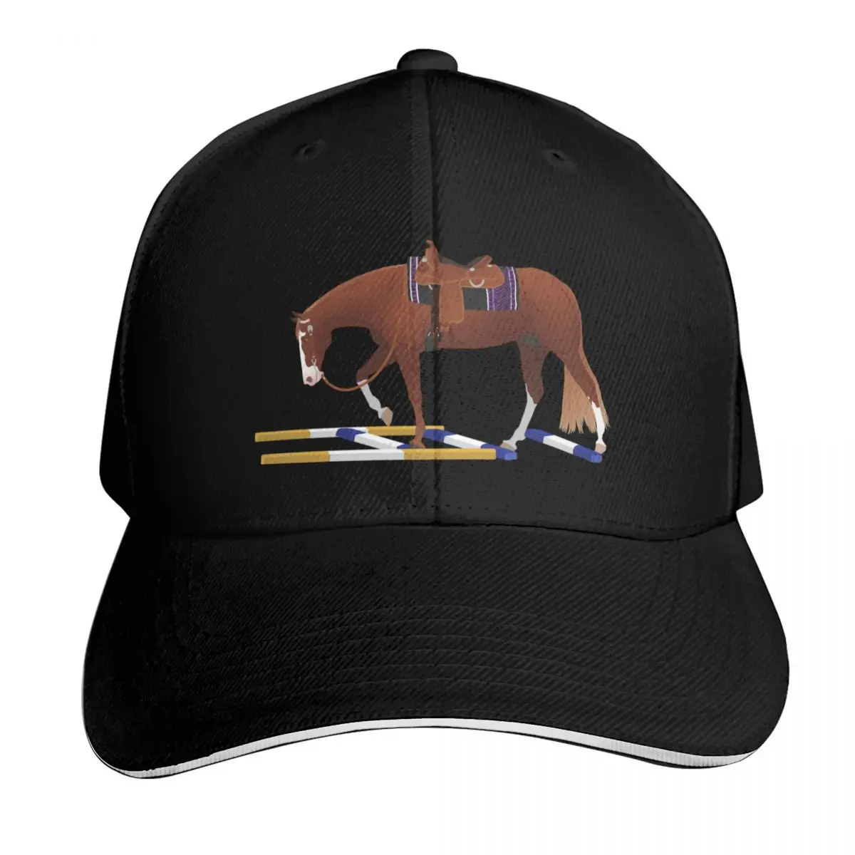 Western Trail Quarter Horse - Equine Rampaige Baseball Cap fun hats Beach Bag western Hat Girl'S Hats Men's