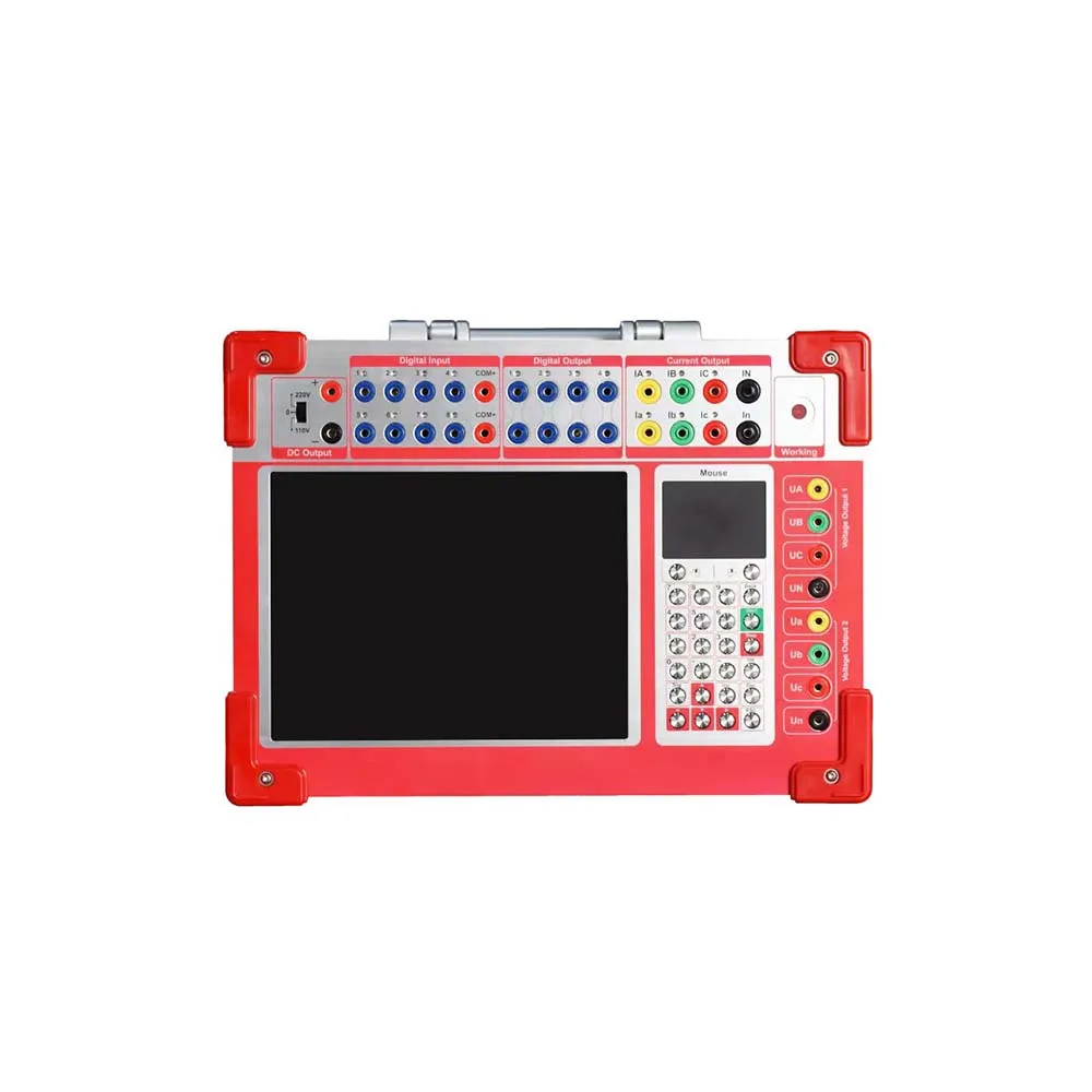 Intelligent Six Phase Current Injection Set Handheld Protection Relay Tester