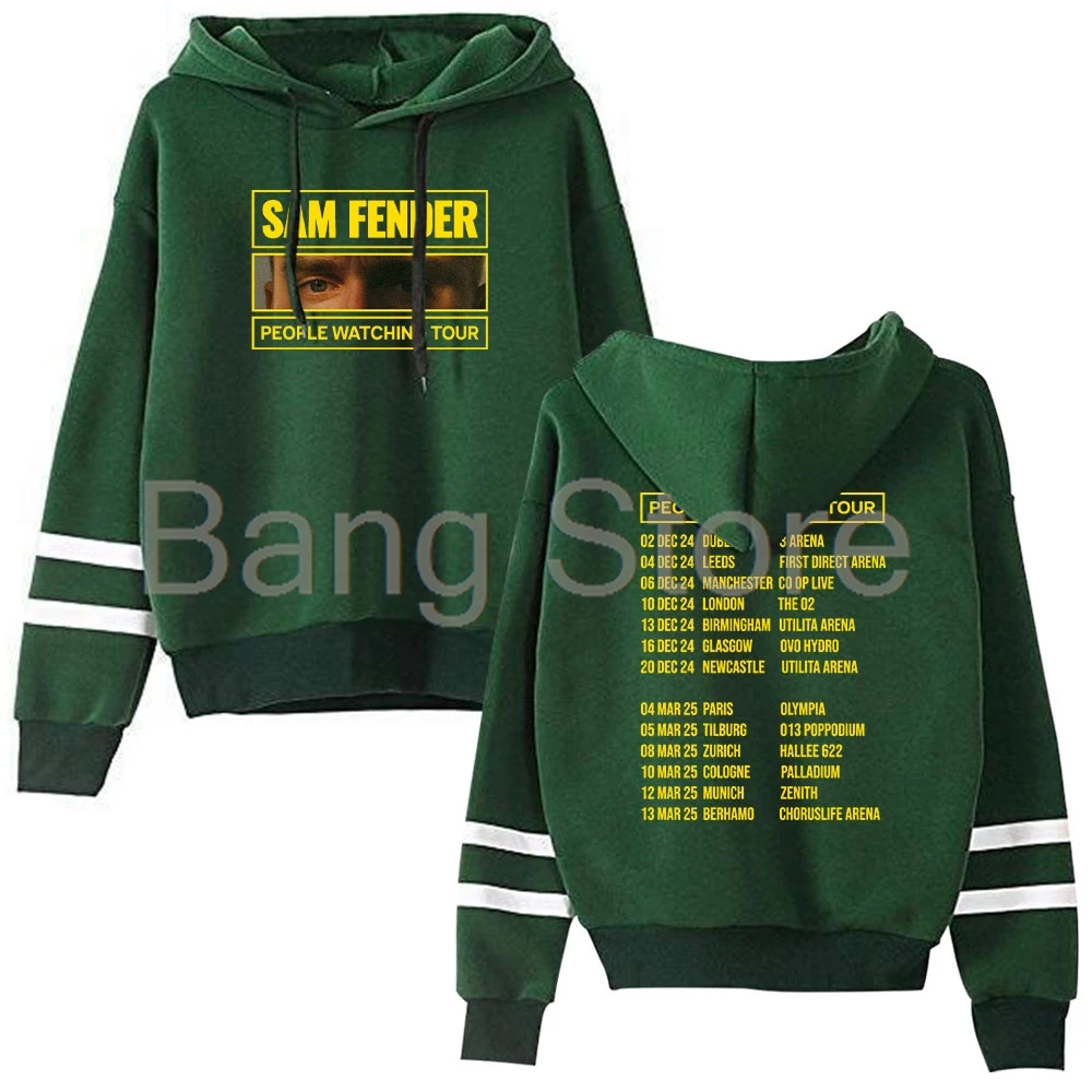 Sam Fender People Watching Tour Pullover Hoodie Unisex Kapuzenpullover Mode Unisex Trainingsanzug