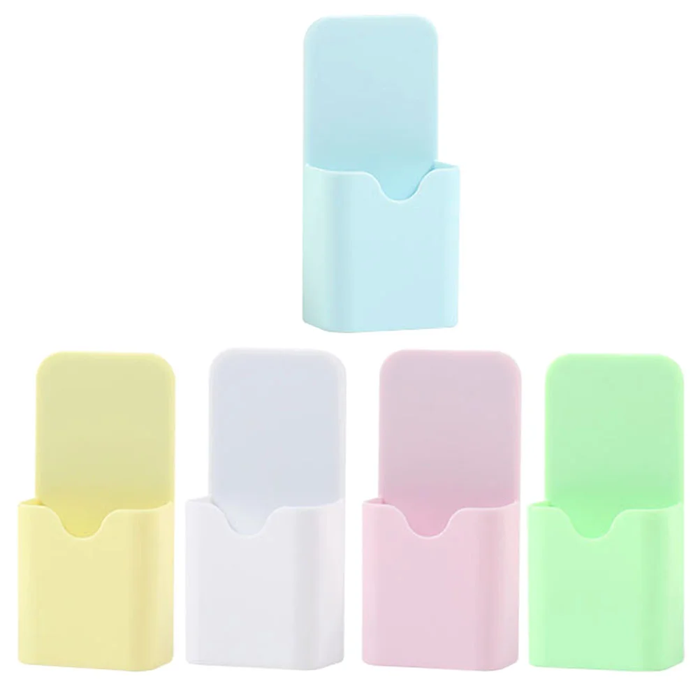 5 Pcs Mark Pens Whiteboard Chalk Holder Magnetic Cups for Storage Box School Marker Organizer Child