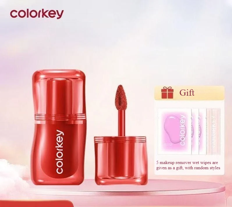 

Colorkey Pinch Lip Mud Lip Glaze Помада Женская бархатная матовая белая глазурь для губ