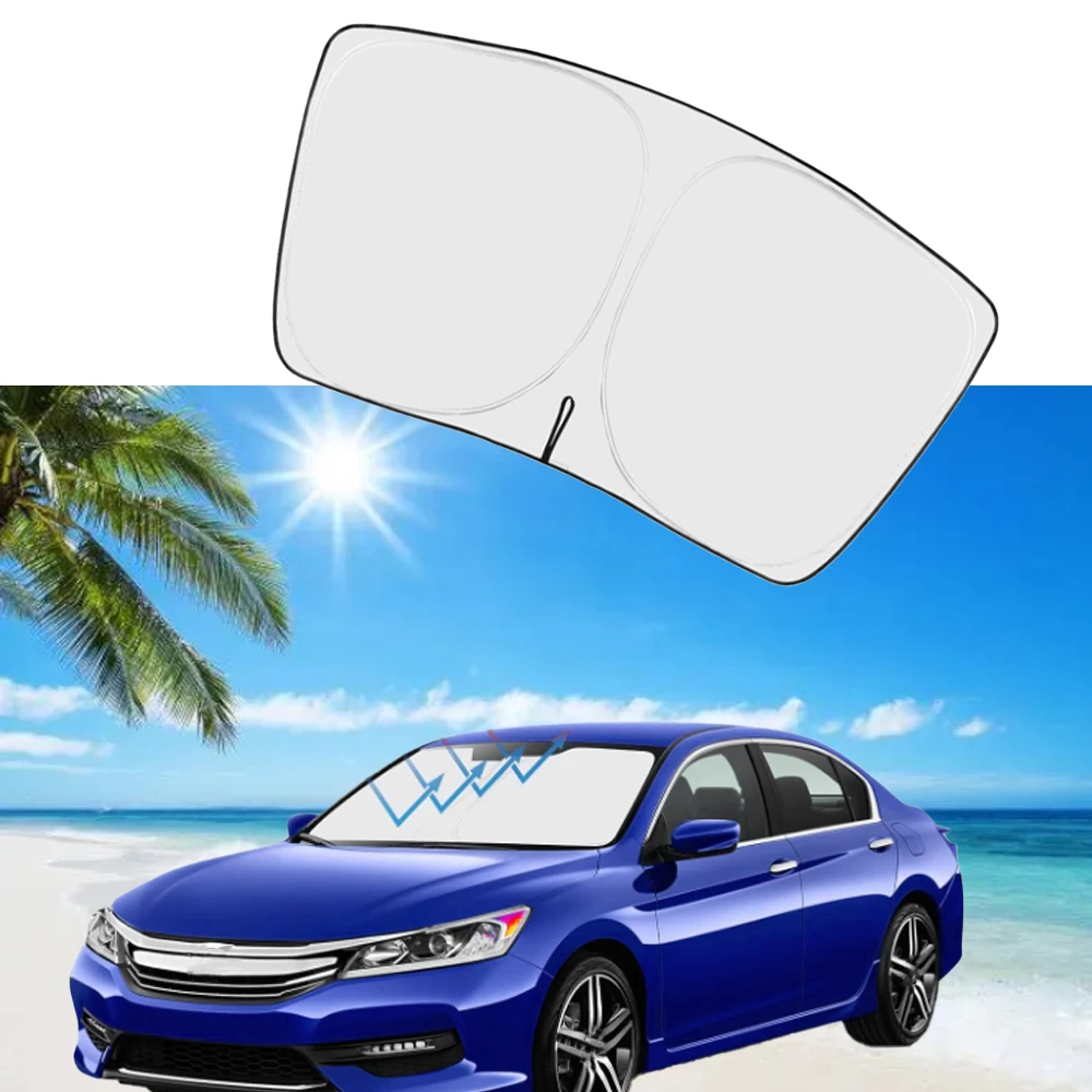 

Солнцезащитный козырек для лобового стекла кабины для Honda Accord Sedan LX Sport EX EX-L Touring 2014-2017 теплозащитный козырек