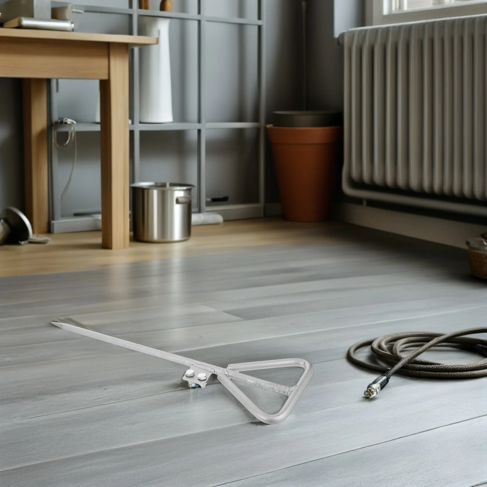 2pcs Galvanized Grounding Rod Heavy Duty Outdoor Electrical System For Electric Fence Antenna Generator Earthing Iron Post