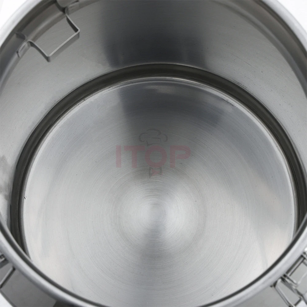 Круглый бочонок пищевого качества из нержавеющей стали 201 или материала Ss 304 или ведро для пищевого молока