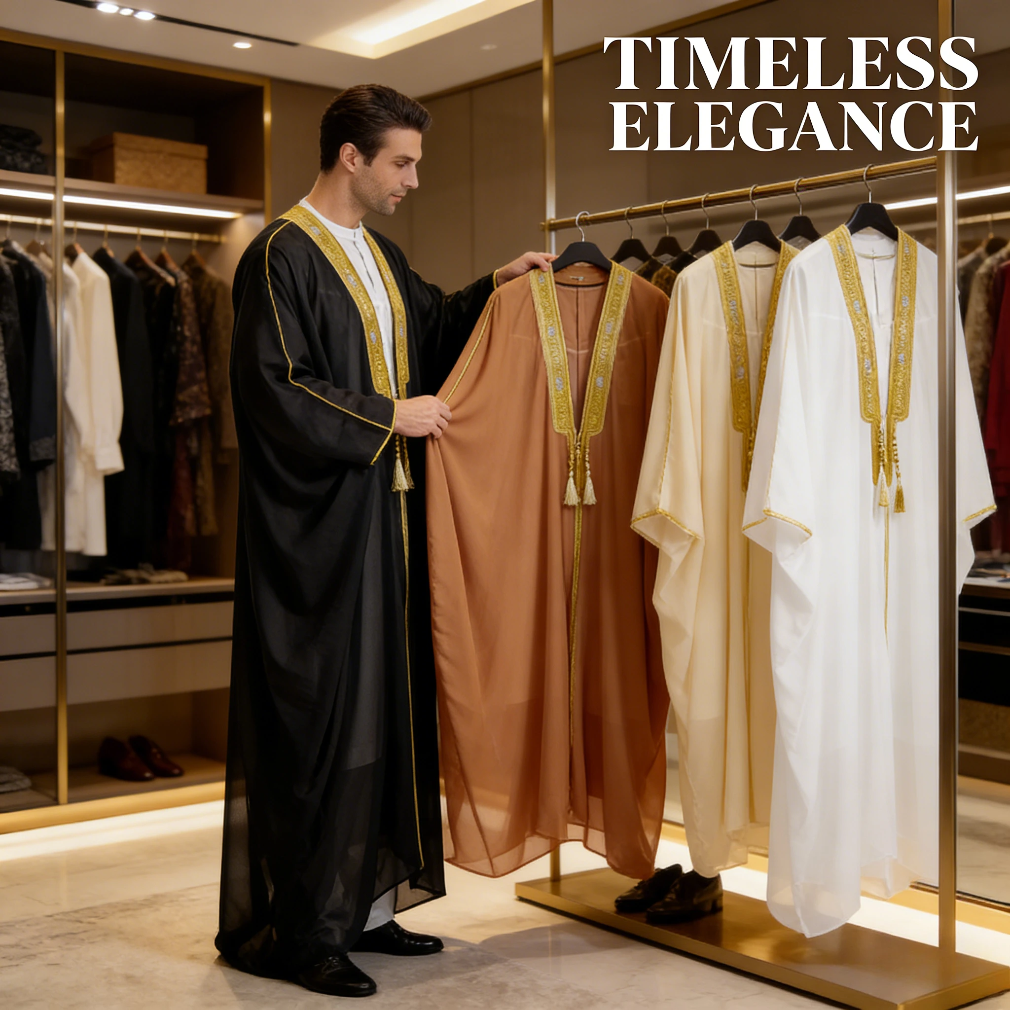 

Men Kebaya Open Muslim Kimono Abaya Turkey Arabic Islam Djellaba Homme Robe Musulmane Hombre Ramadan Abayas for Prayer Clothes