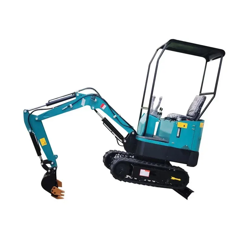 YG Mini Hydraulic  Diesel With Joystick Mini Digger  Digger Machine For Gardening 0.8ton 1ton 1.2ton Digger