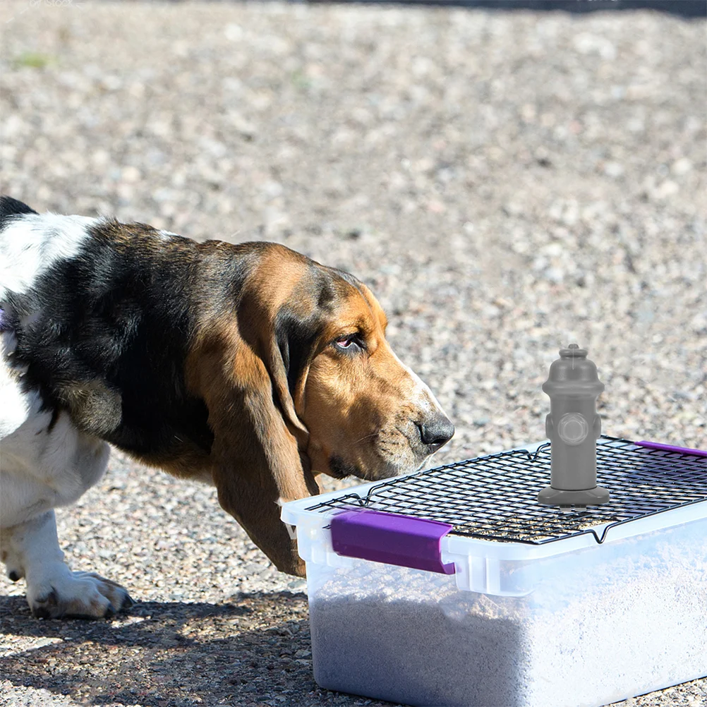 3 Pcs Dog Guide Urinary Post Potty Urine Pee Tray Column Litter Training Mesh Pet Toilet Abs