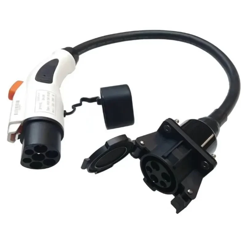 

NewNew Energy Vehicle Charging Pile American Standard To National J1772 To GB Conversion Line Adapter 32A