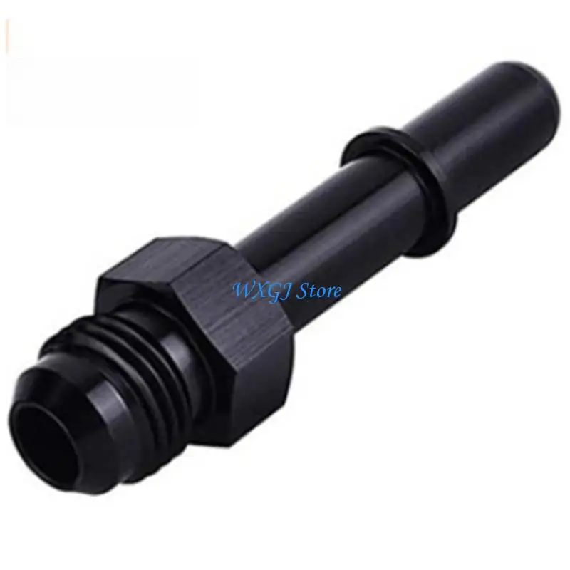 

37JE Quick Connection 6AN AN6 Male To 3/8", 5/16" AN8 8AN Quick Disconnect Male Push On Fitting Adapter