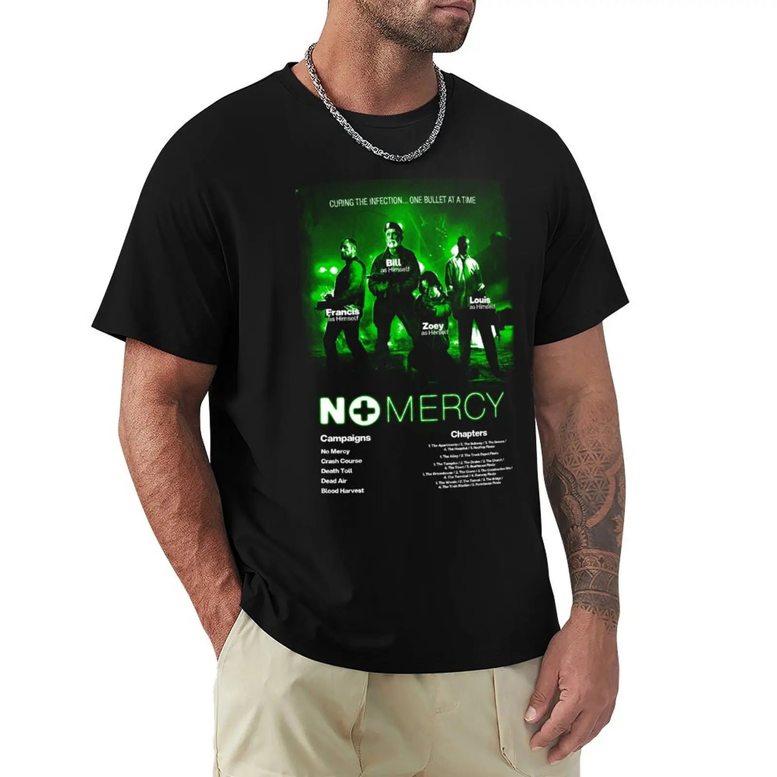 

LEFT 4 DEAD v2 T-Shirt funnys baggy shirts graphic t shirt vintage big and tall t shirts for men