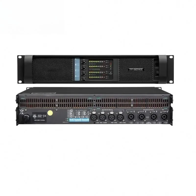 Professional 4 Channel FP10000Q 4X1350W/8 Power Amplifier 10000W For Pa Subwoofer Line Array Speaker