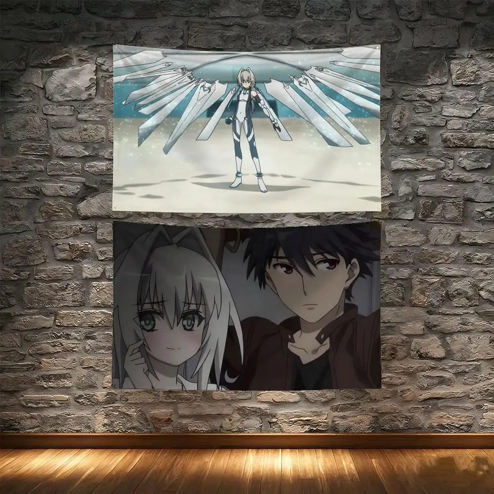 Mecha Sci-Fi Anime H-Hundred Flags Tapestry Creative Pattern Photo Living Room Wall Art Party Outdoor Decor