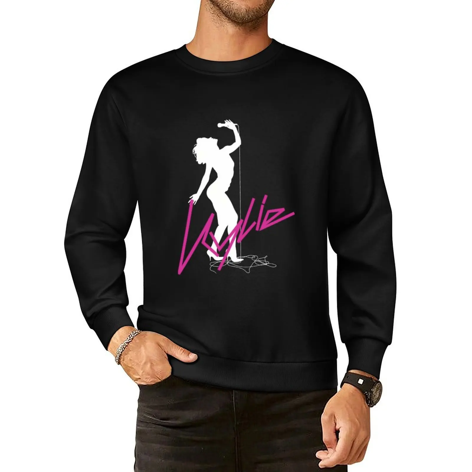 Kylie Minogue 20th Anniversary Pullover Hoodie anime clothing clothes for men anime sweatshirt