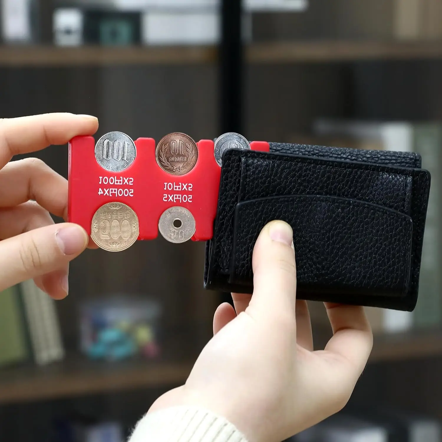 

Диспенсер для монет, кошелек для сбора монет, кошелек-органайзер, держатель для автомобильного держателя для монет, портативный держатель для монет в евро, для хранения