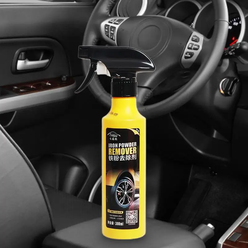 

Car Paint Rust Remover 300ml Powerful Car Dirt Remover Spray Auto Detailing Supplies For Vehicle Travel Camper Truck Convertible